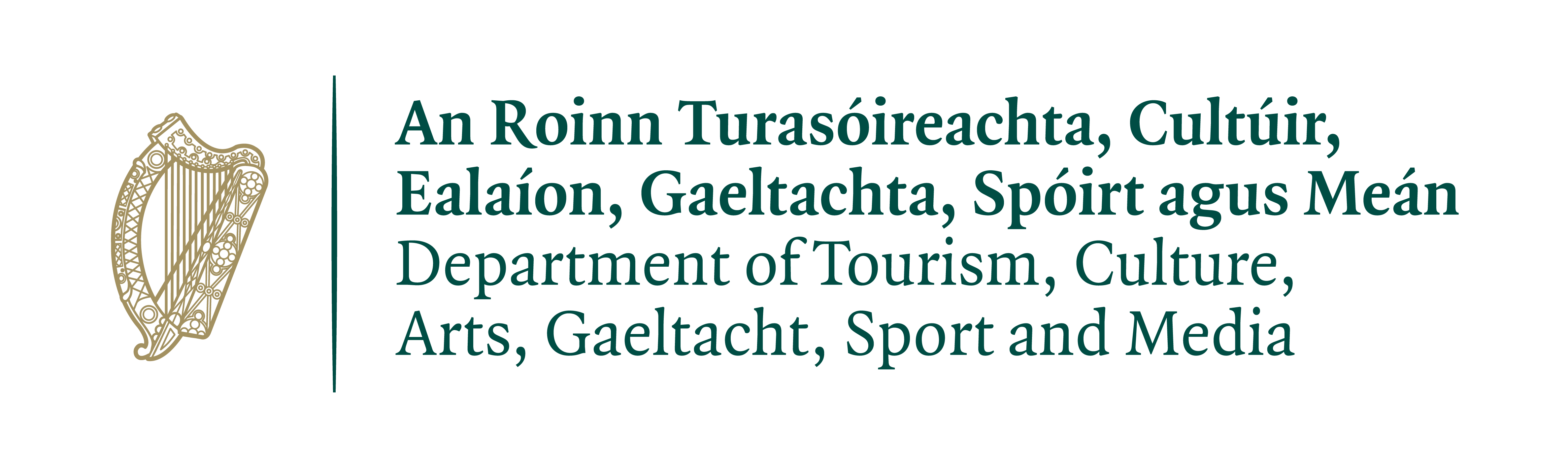 Department of Tourism, Culture, Arts, Gaeltacht, Sport and Media Logo